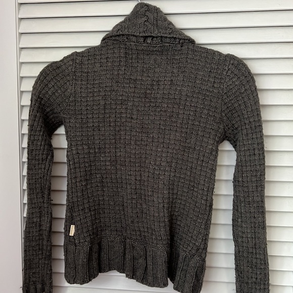 Hollister Surf Co. Early Y2K Gray Shrug Sweater - Medium - Picture 7 of 9